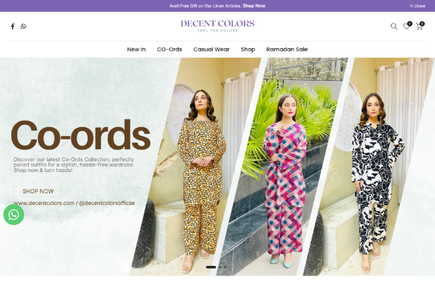 Shopify Store & Co-ords Collection